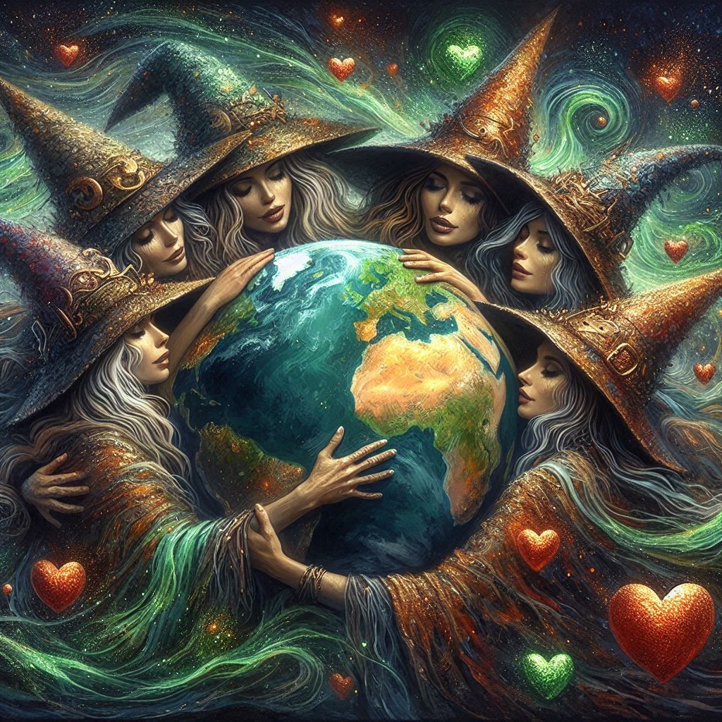Remake The Earth With Love and Magic  by @BetaPrime