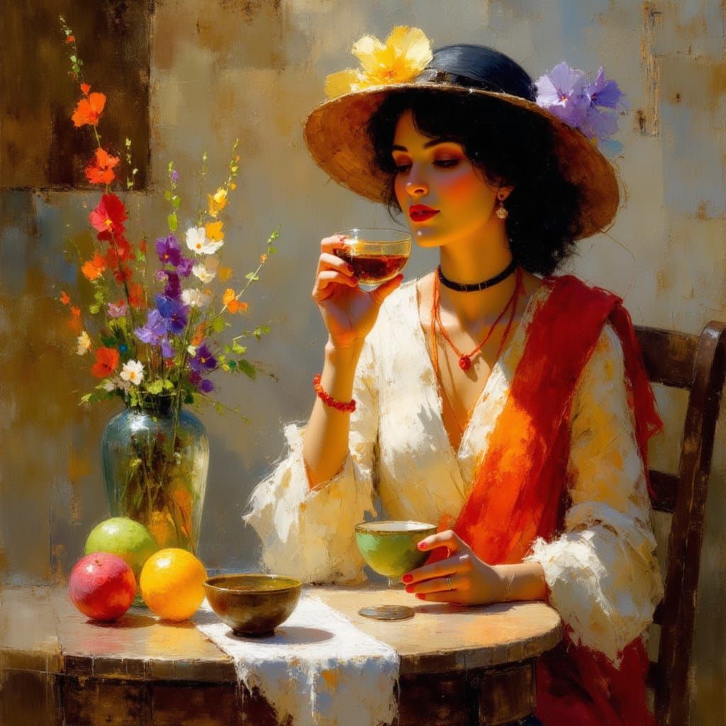 aware of her world  by @Lemon Zest 