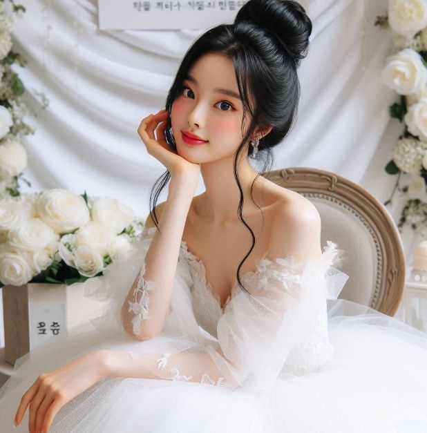 my cousin ji yoo's wedding day~~ 💍🕊️💒