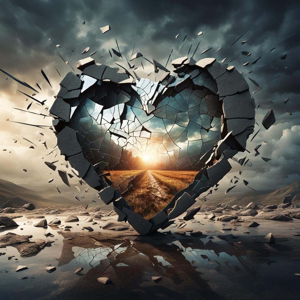 Shattered Things  by @Lefteris Michael