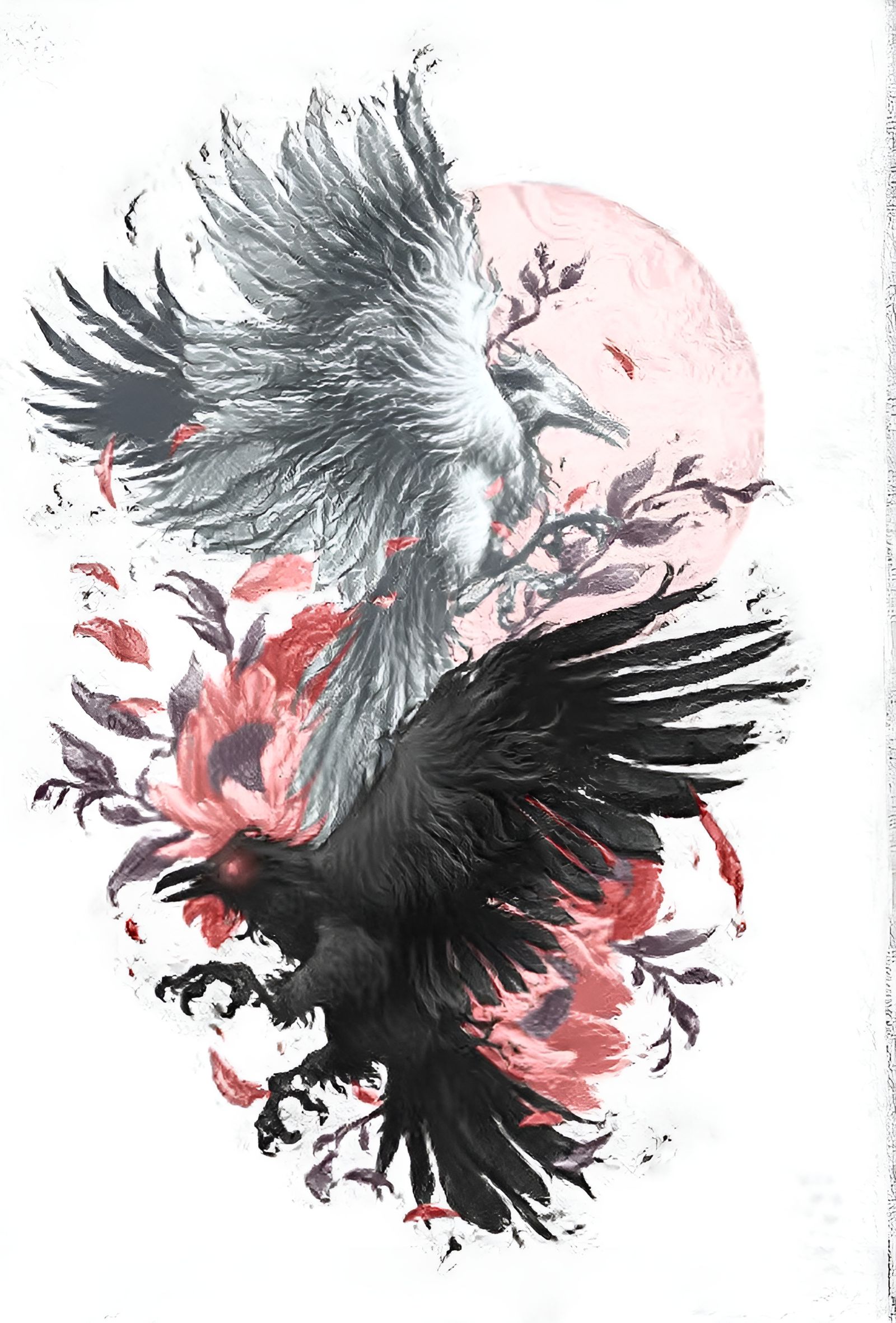 Yin and Yang birds false