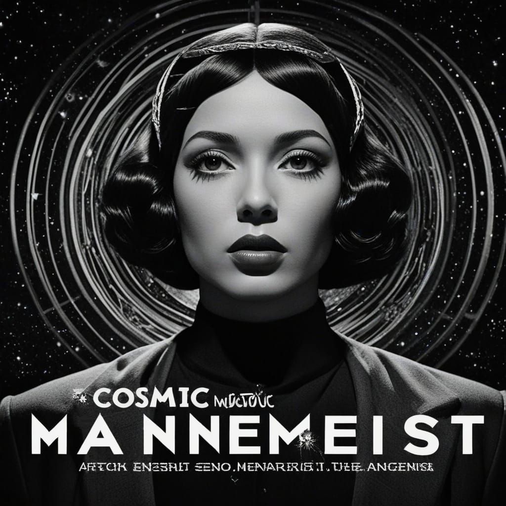 Galactic Femme Fatale in Cosmic Noir