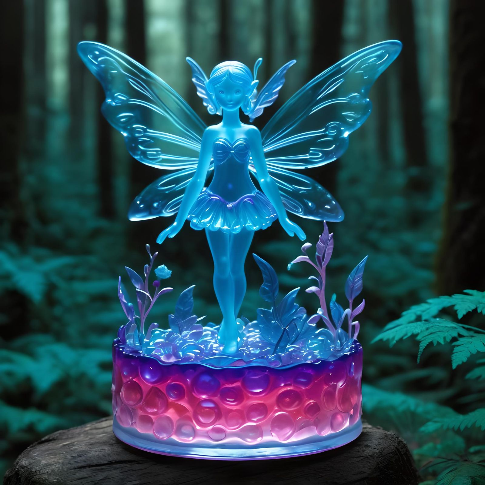 Jell-o Fairy - Ai Generated Artwork - Nightcafe Creator