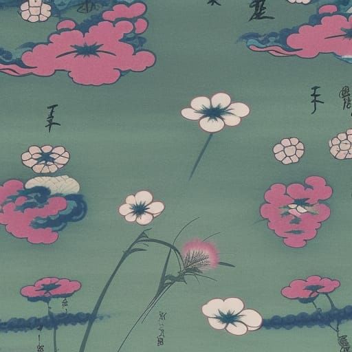 Psychedelic meadow 12