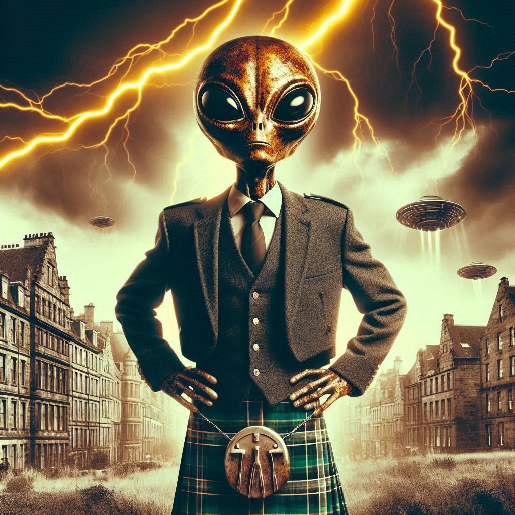 Classified Alien portrait ☣️ Scotty-Tea