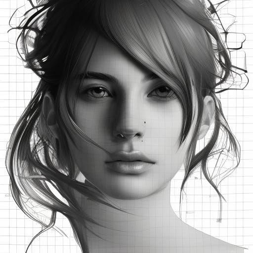 Line Art AI Generated Artwork NightCafe Creator