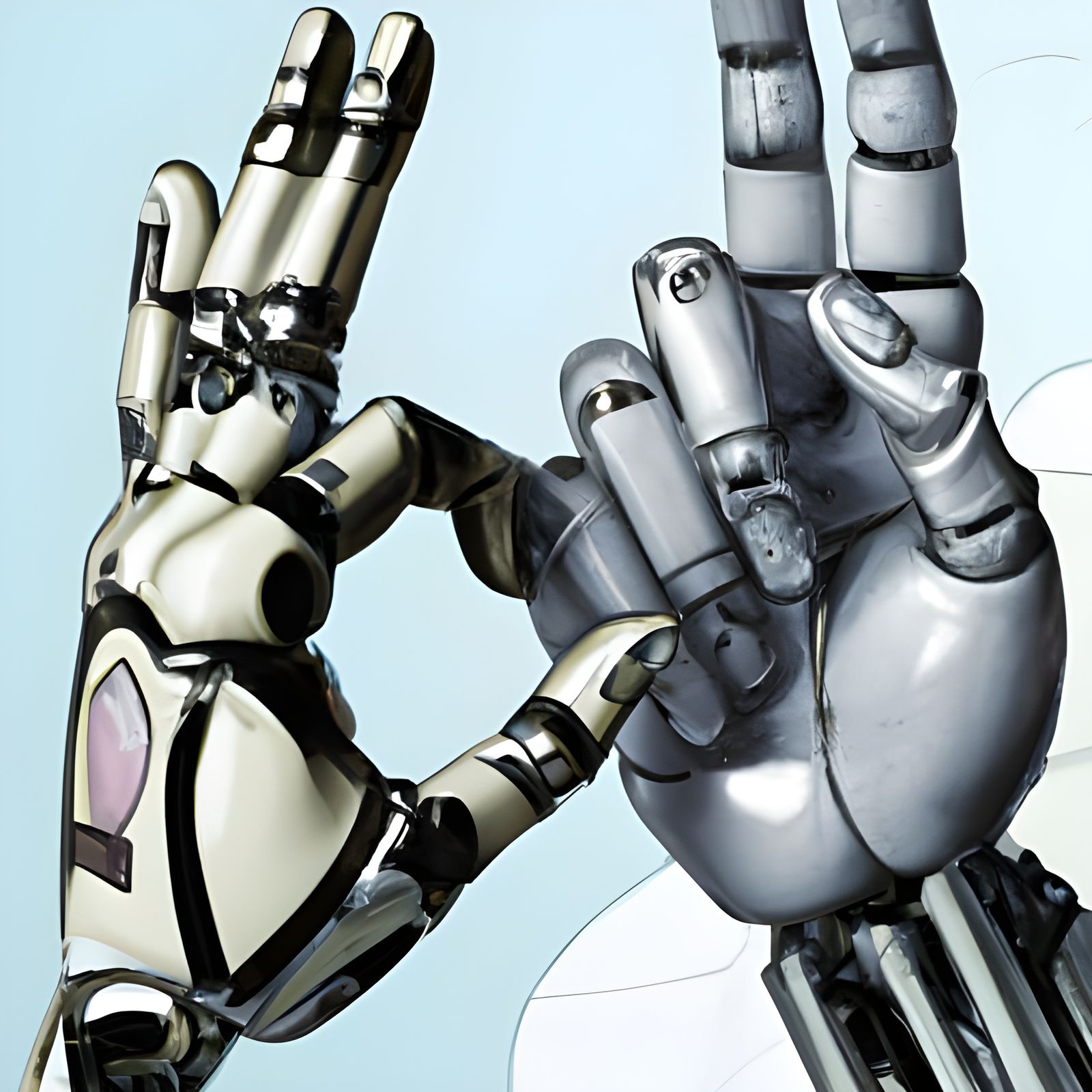Cybernetic Gang Signs   by @Dave G