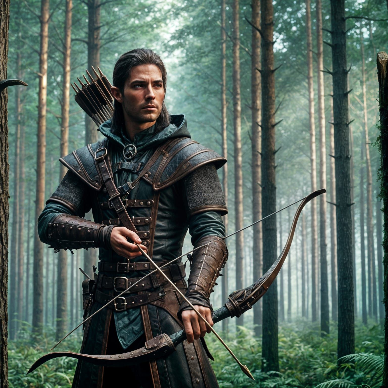 Sardithas, elf archer