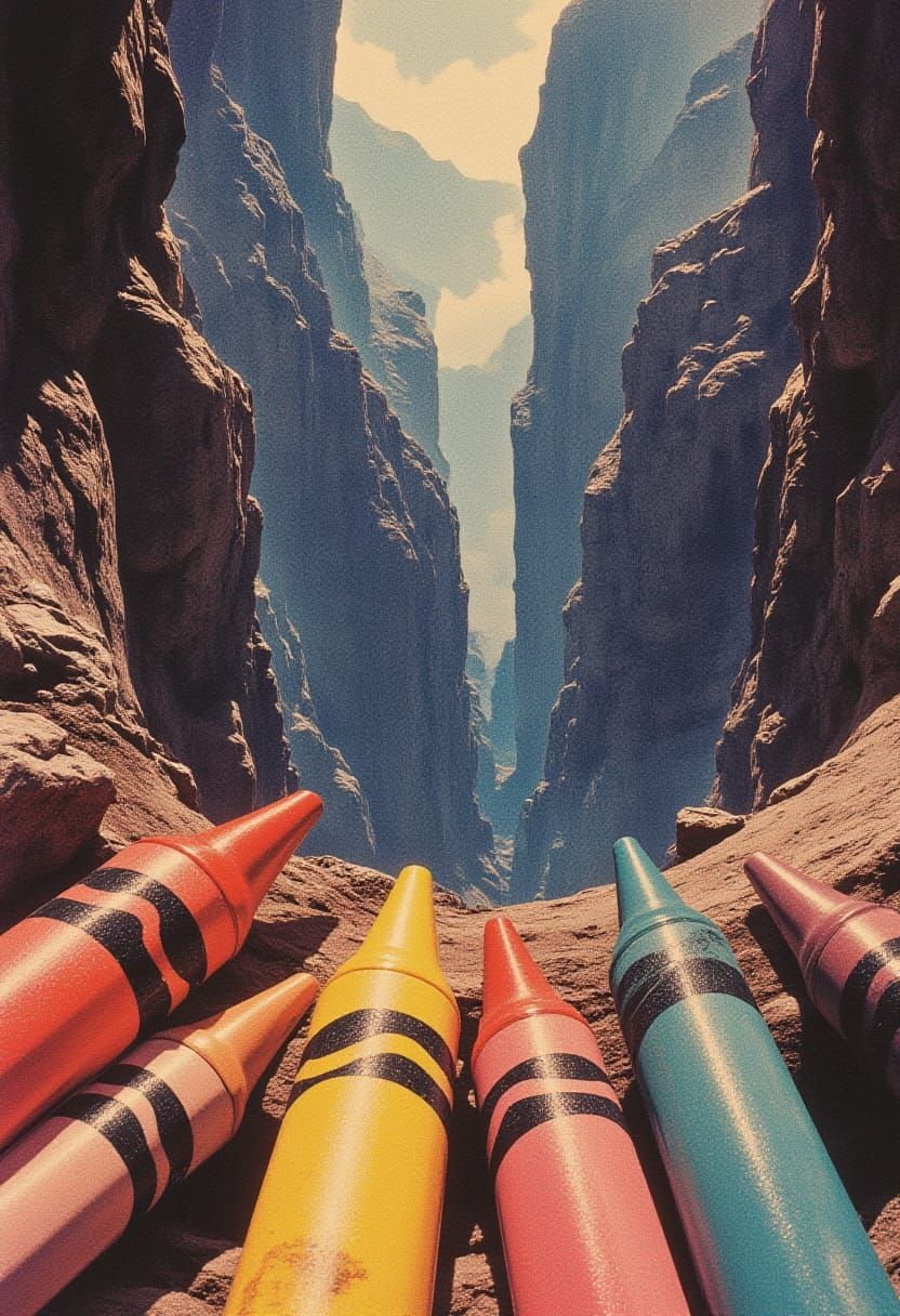 Crayon canyon