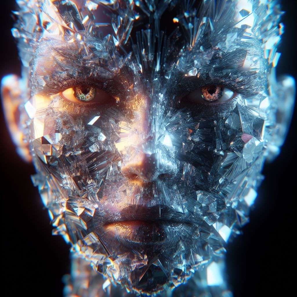 Crystal face 2