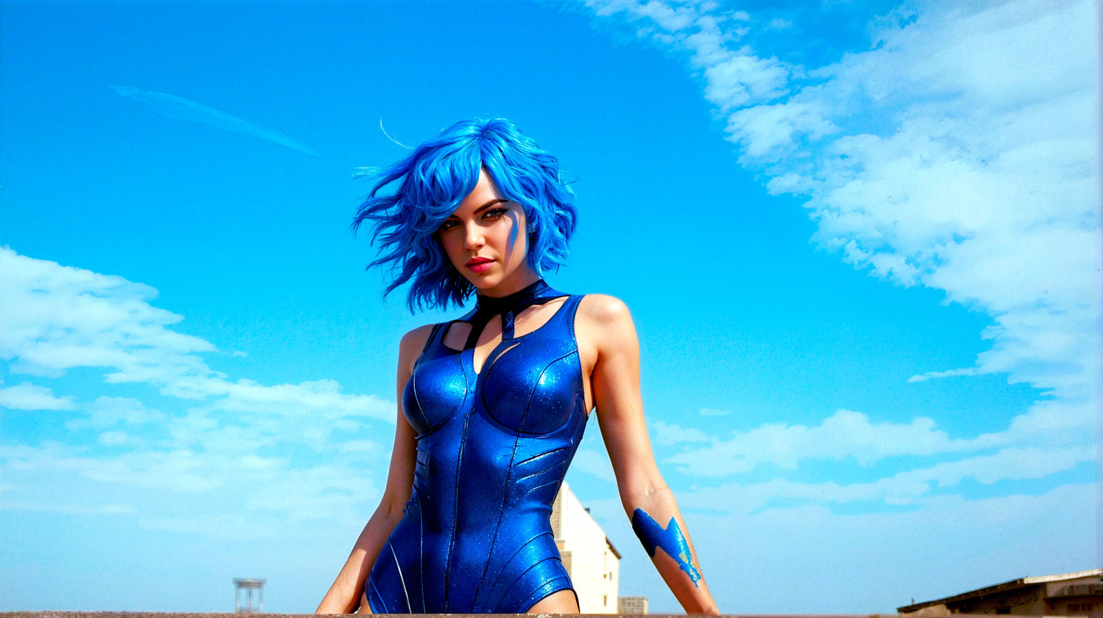 Mattie Love - Glitter in the air series. newly upscaled.