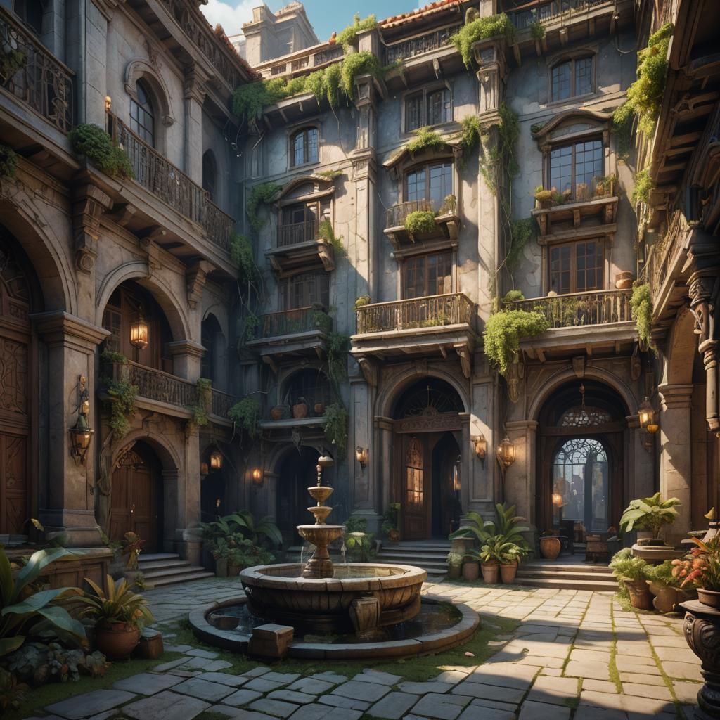 pearl courtyard