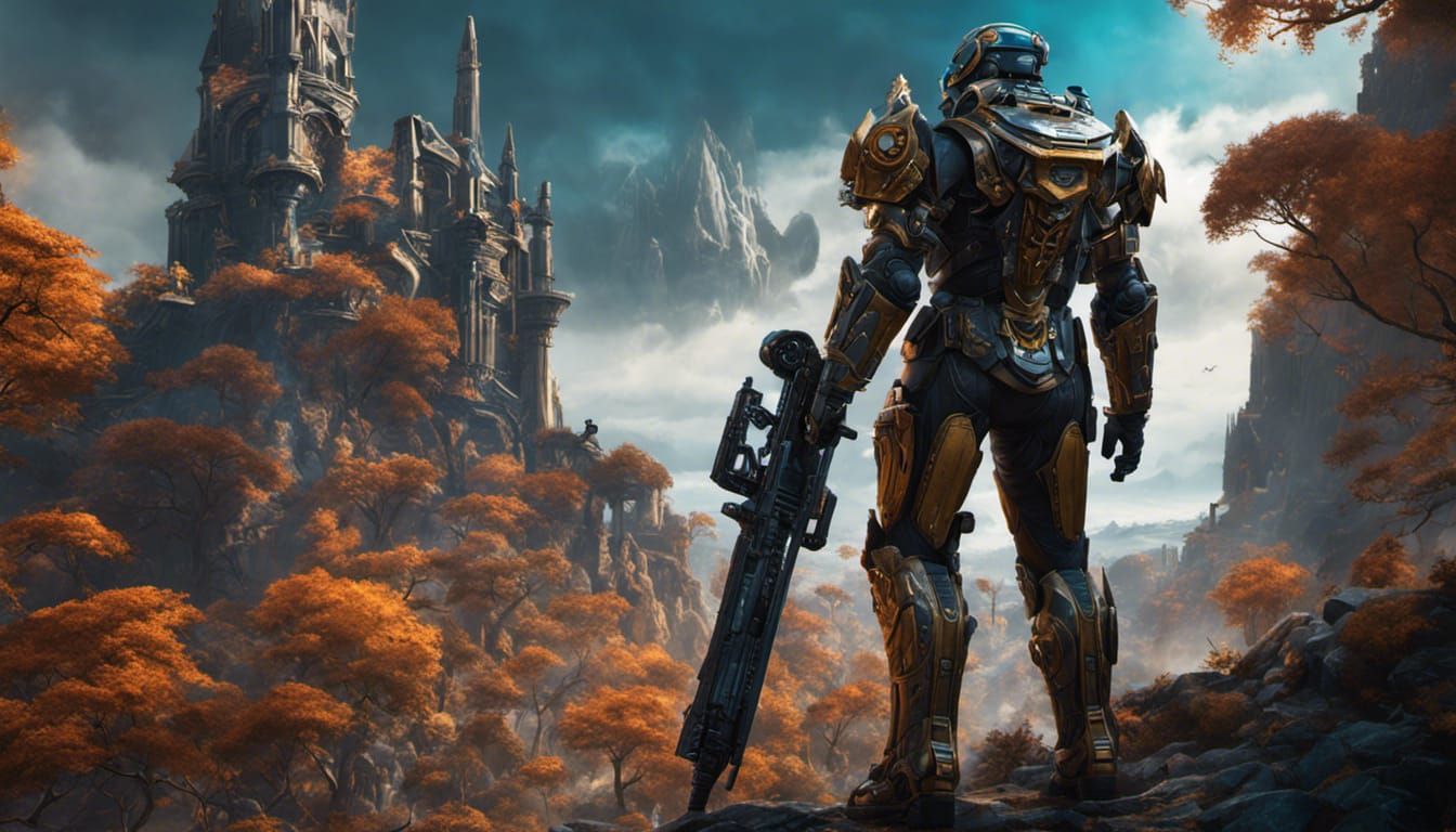 scifi soldier...