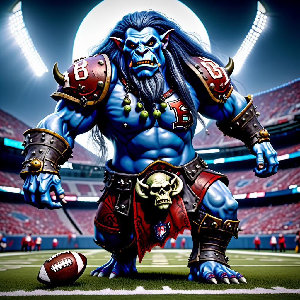 Blood Bowl Troll Star Player