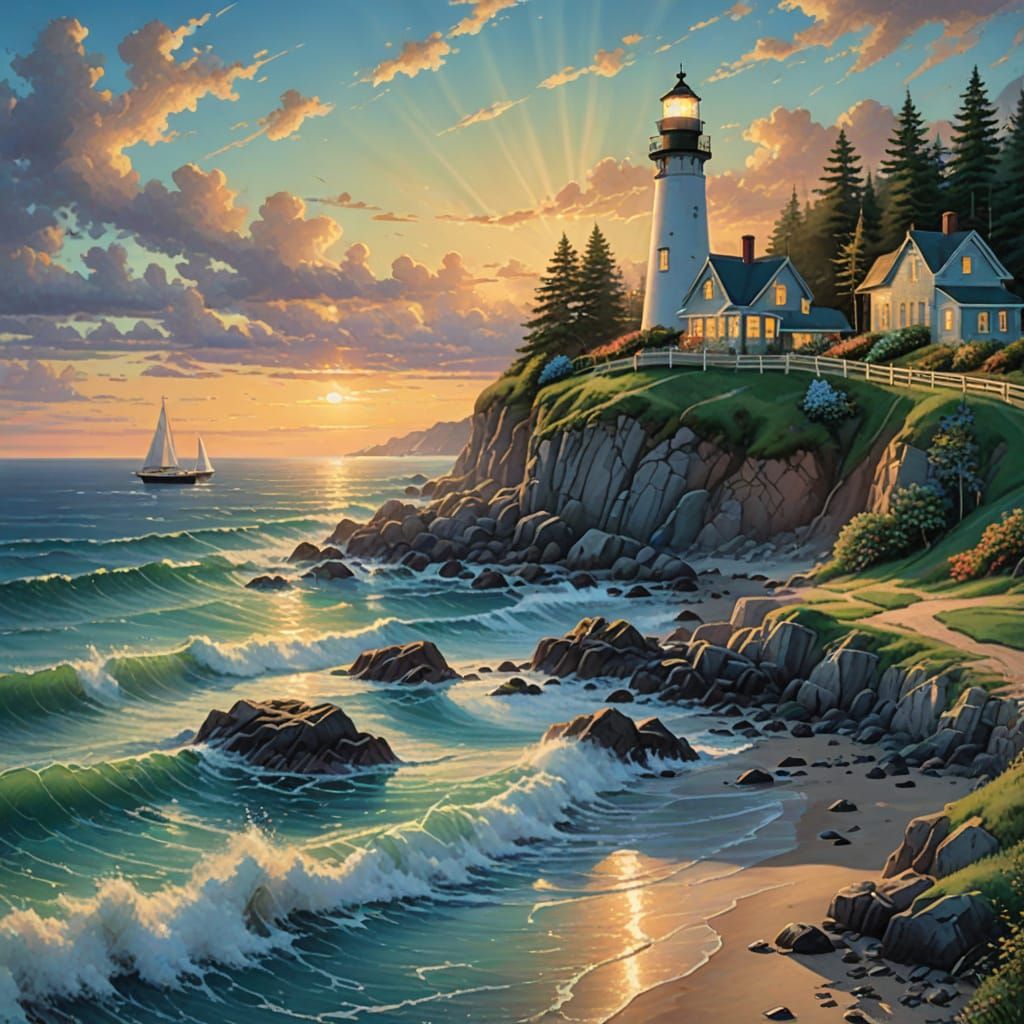 The art of creating such a landscape