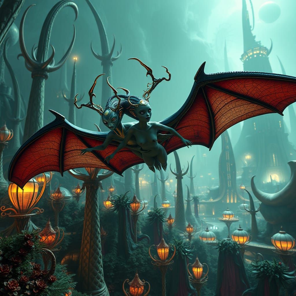 "Flying Aliens" (4)
