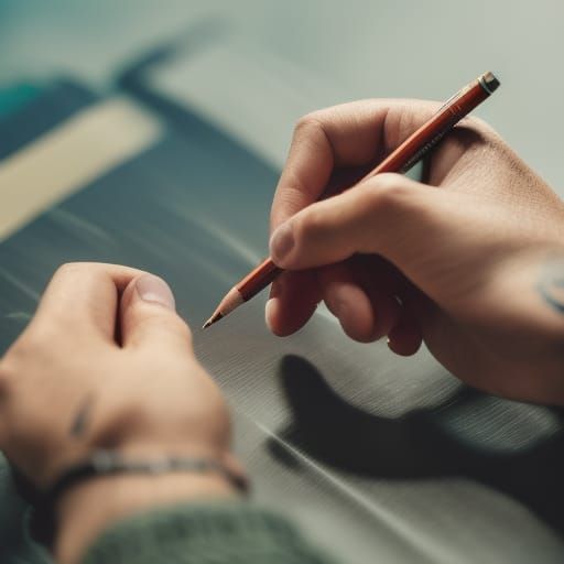 Writer's Block  by @TheRobotic