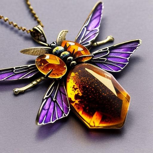 amber necklace