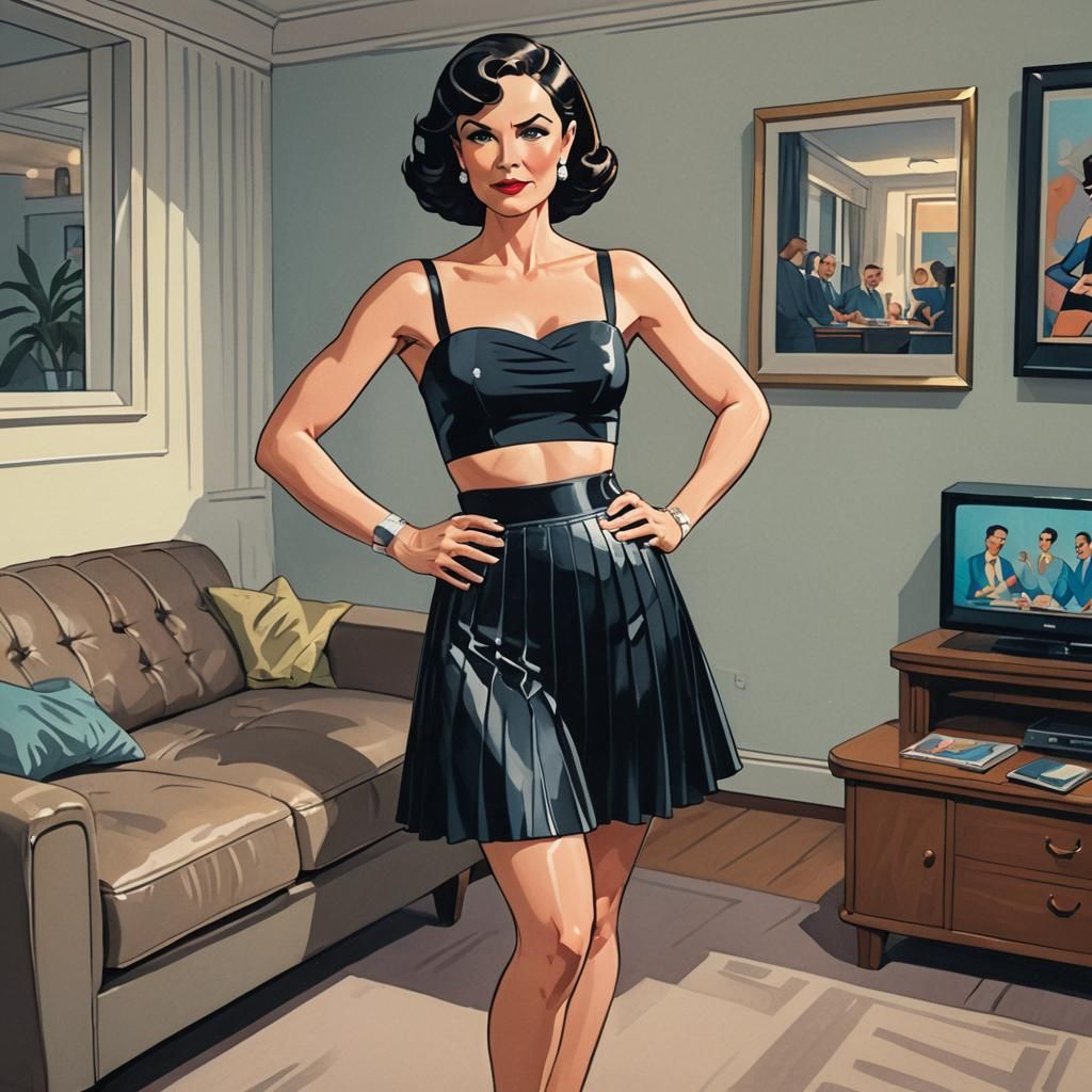 Ms. Archer in her younger days