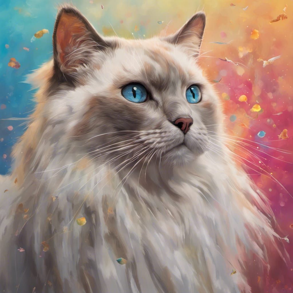 Ragdoll portrait