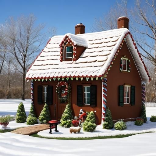 Gingerbread house