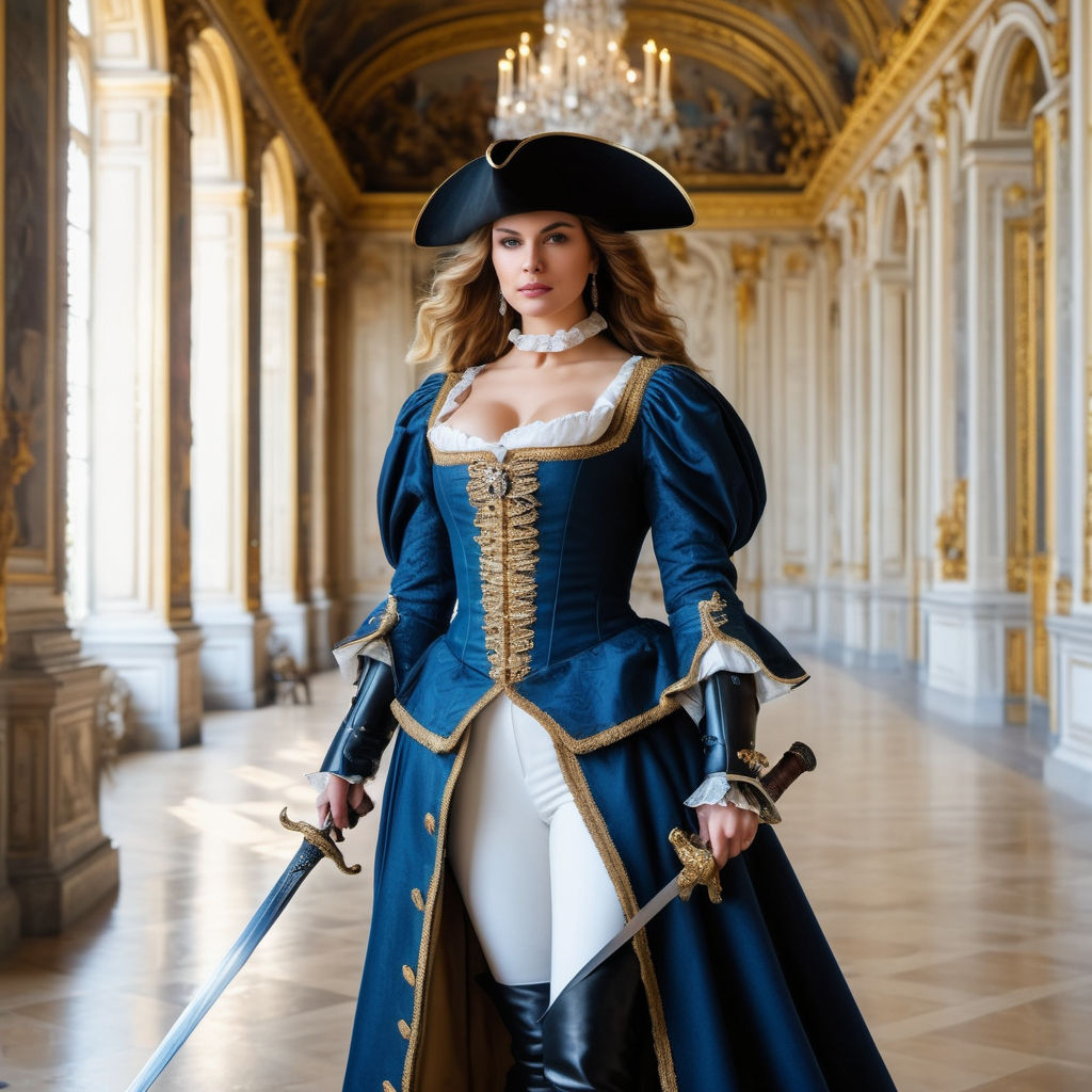 I am a Queen's Guard musketeer, dare to pass!