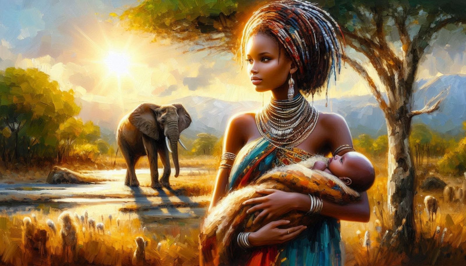 African woman