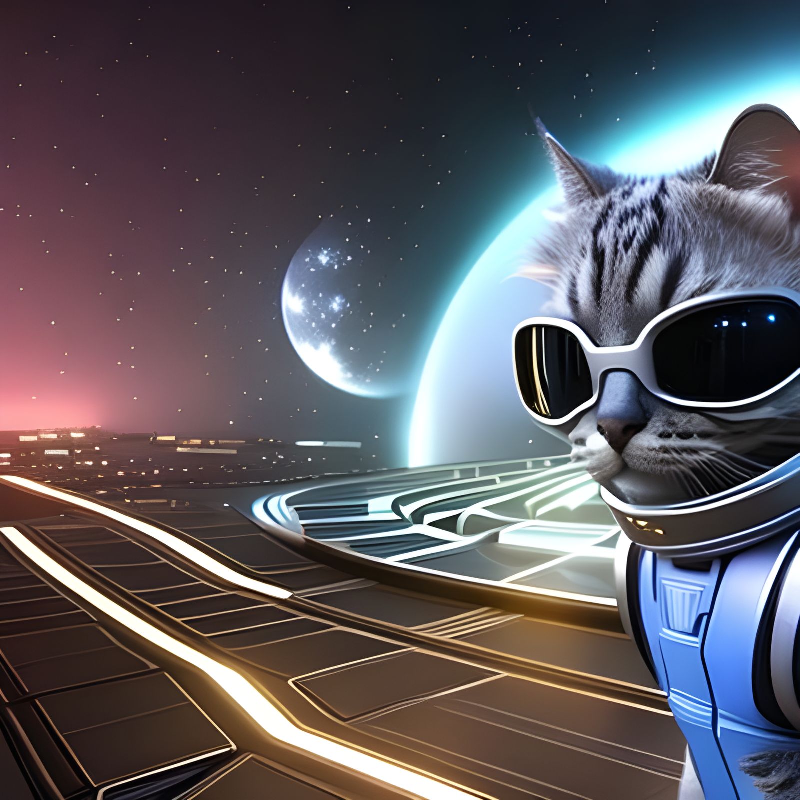 "Space Kitty" That's one Cool Cat!