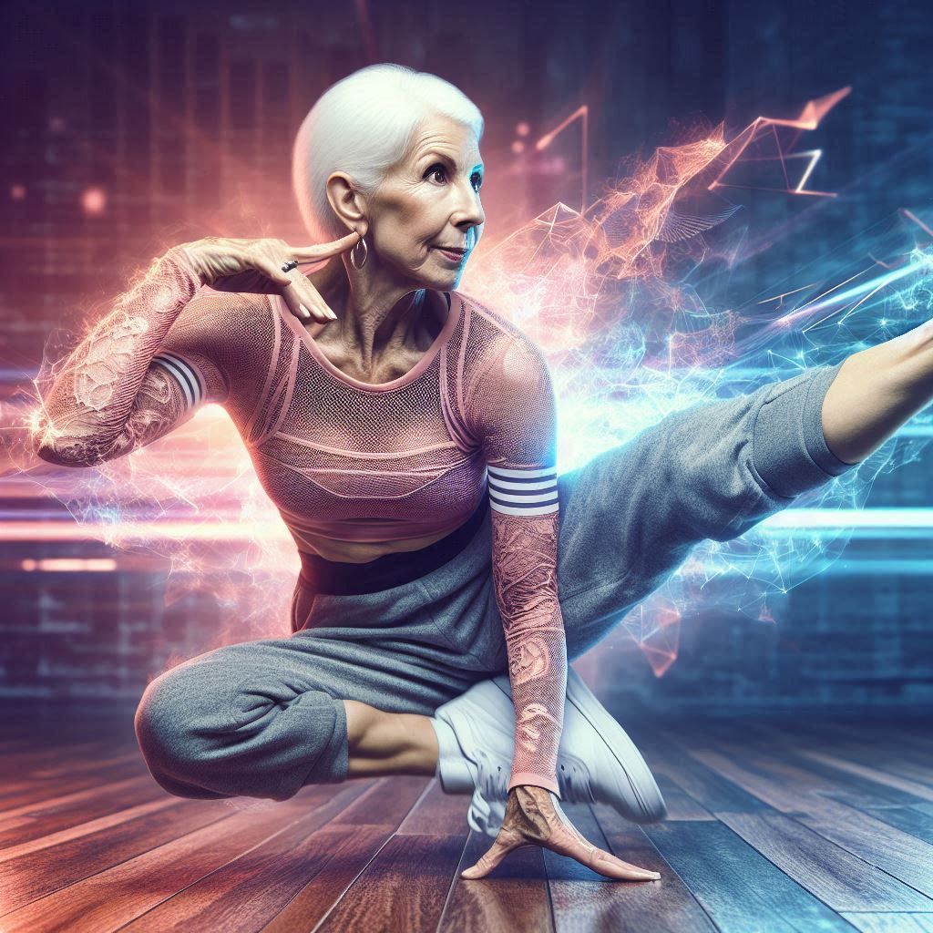 GRANNY BUSTIN A MOVE  5