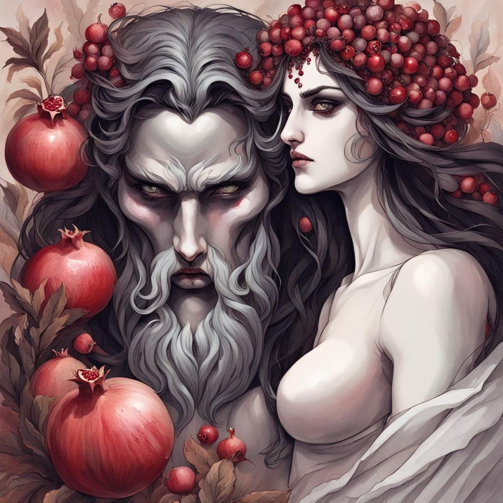 The god Hades, lord of the Underworld, makes the beautiful P...
