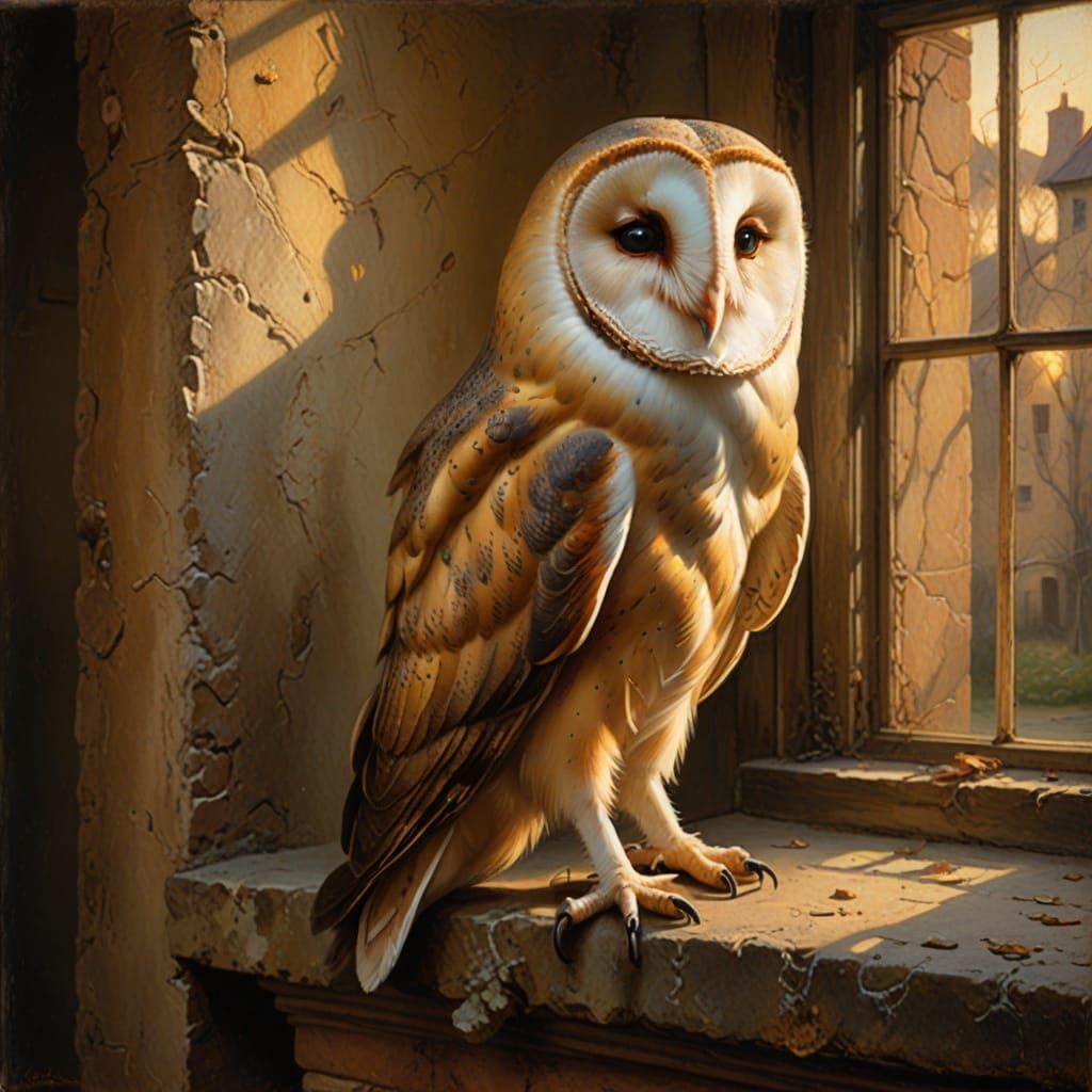 Dutch Renaissance Barn Owl  by @JollyNewt