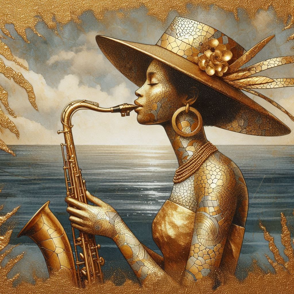 La saxophoniste