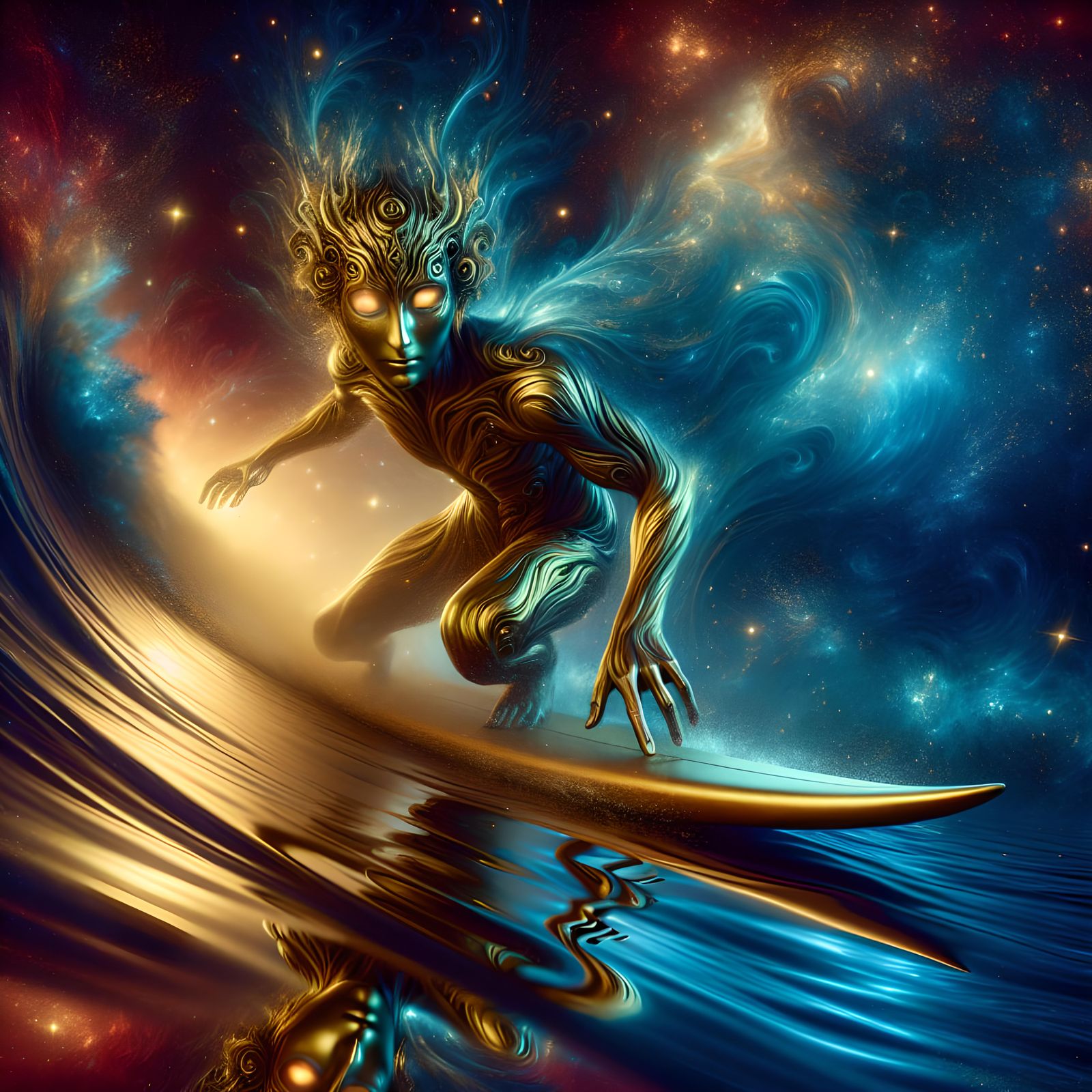 Cosmic Surfer