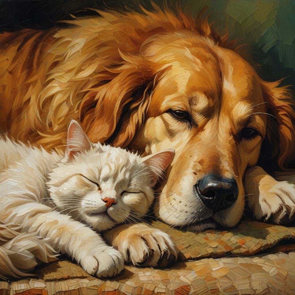 Snoozing  by @SONart