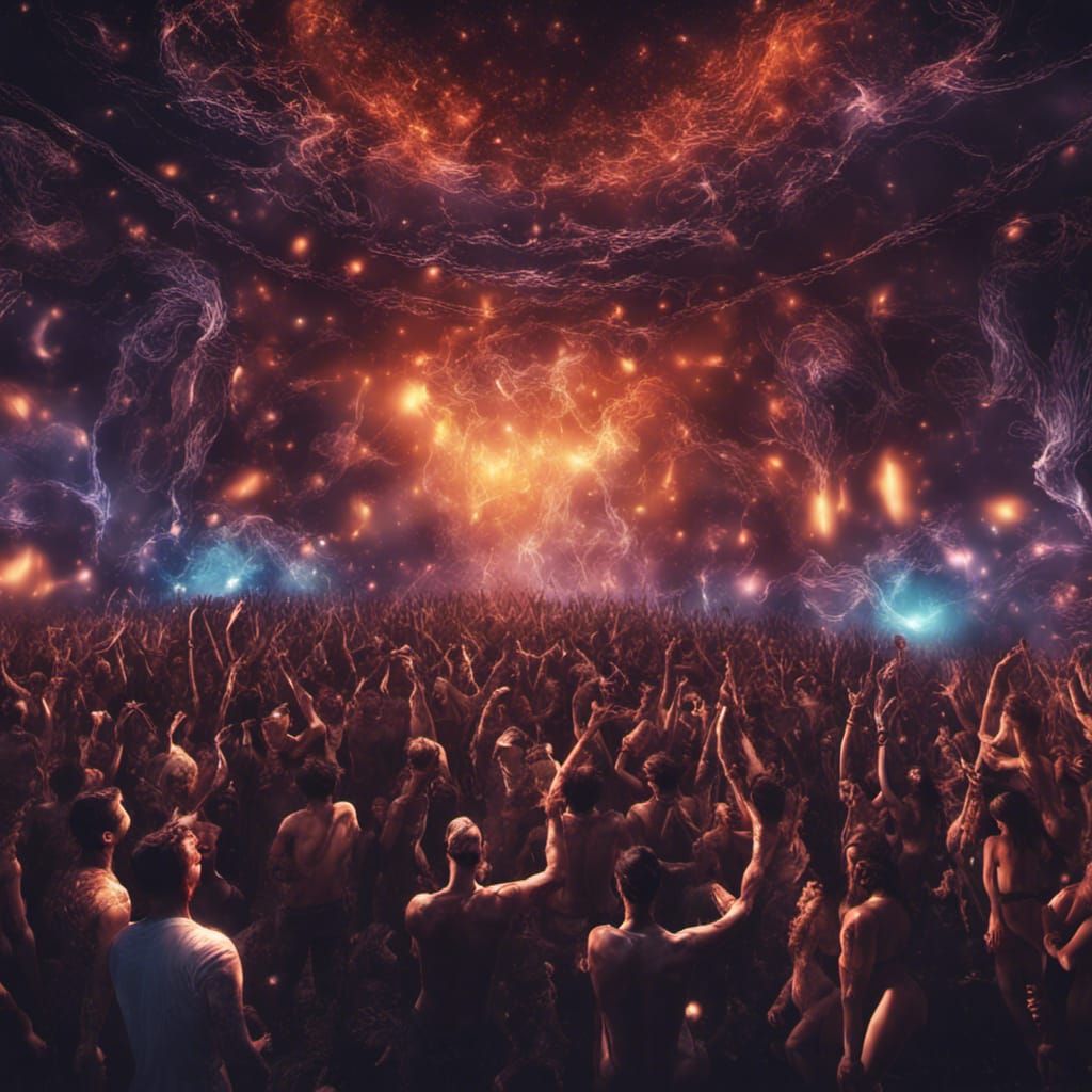 Feel The Trance Music - AI Generated Artwork - NightCafe Creator