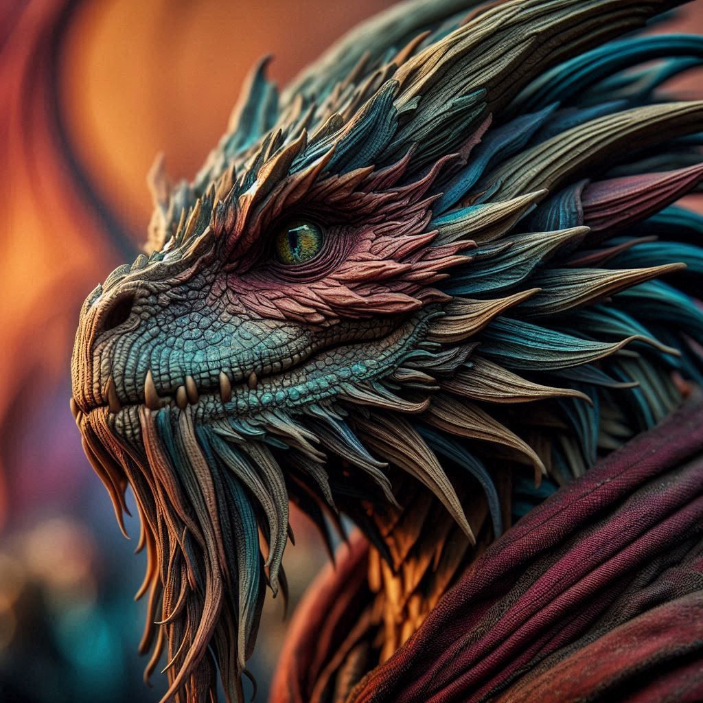 Dragon portrait