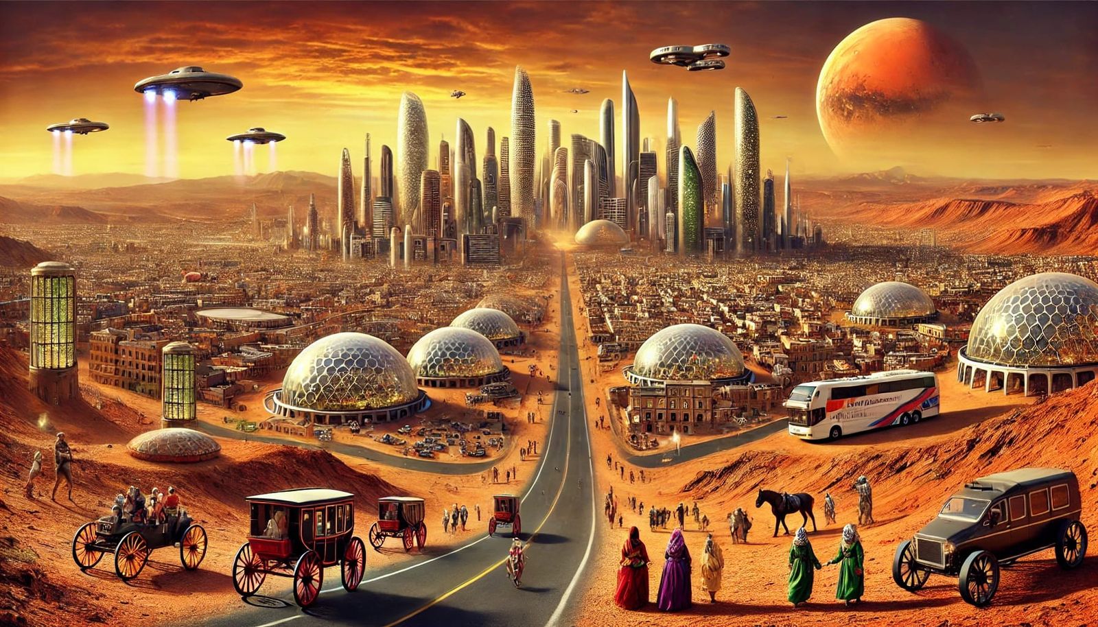 Neoterra Mars: Past Meets Infinity