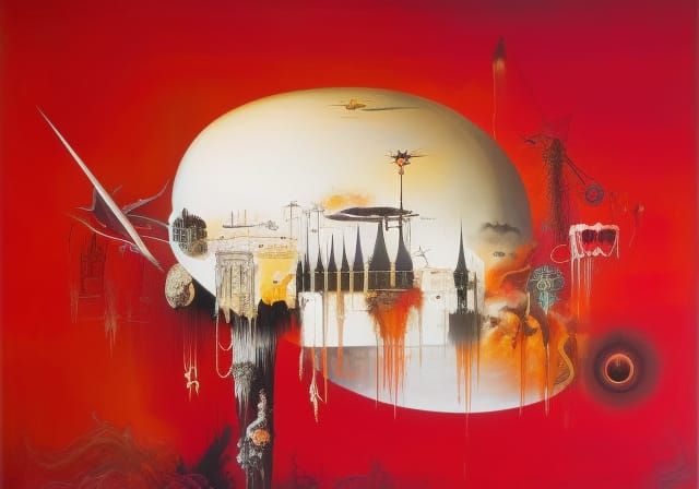 A dali dream hat:: delighted eerie wacky fierce vulgar caref...