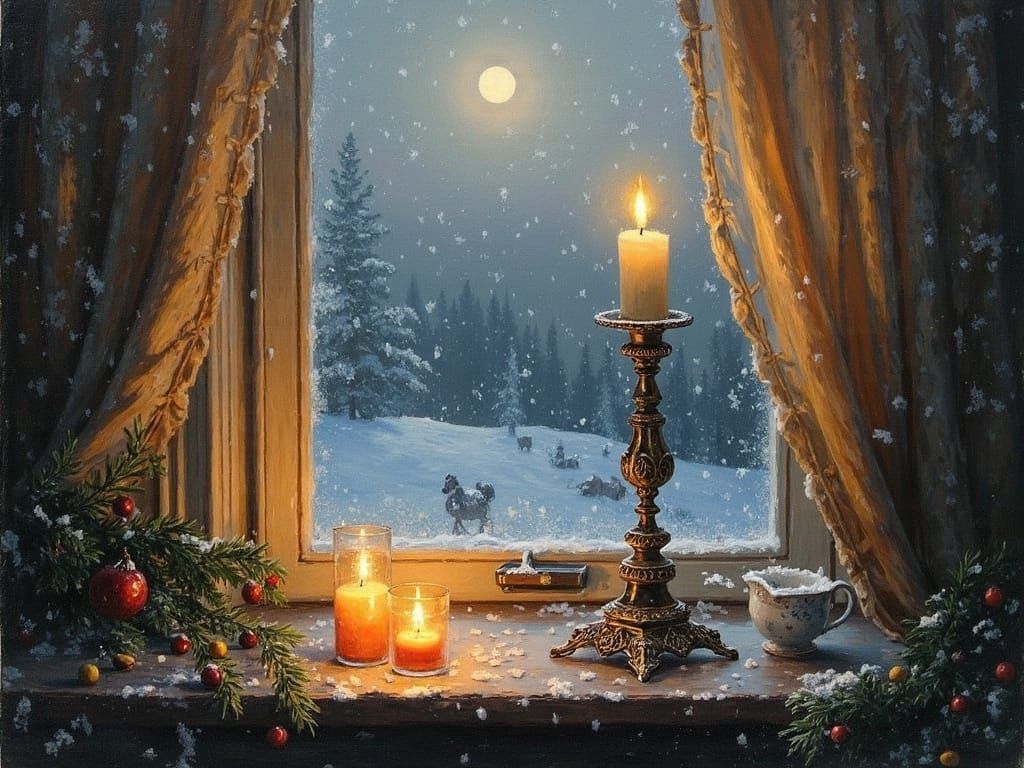 winter evening