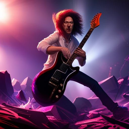 Rock musician epic - AI Generated Artwork - NightCafe Creator