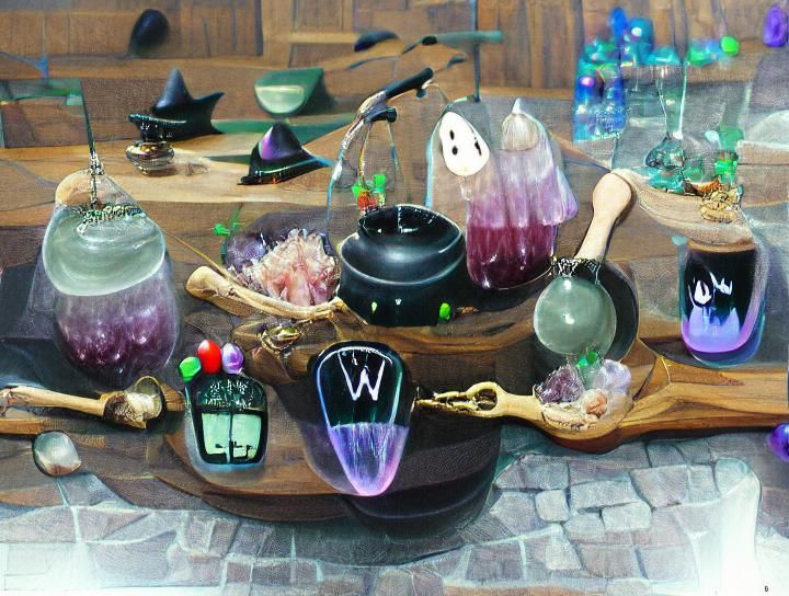 Witches potion counter