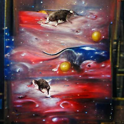 A rat in space