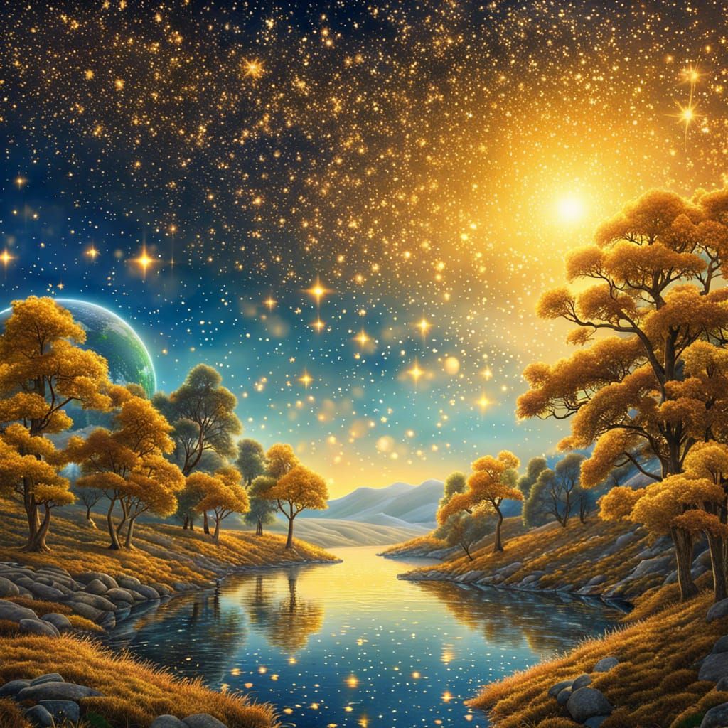 Beautiful Fantasy Landscape  by @Floraaplus