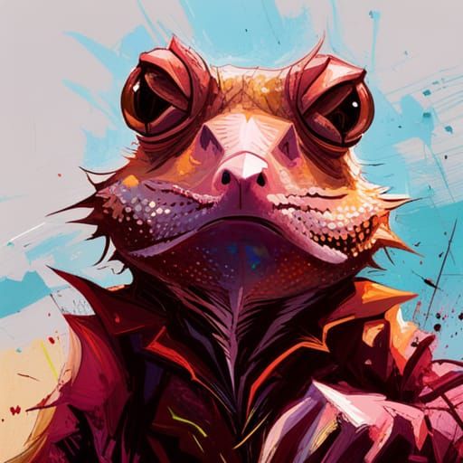 Baby (Humanoid) Lizard