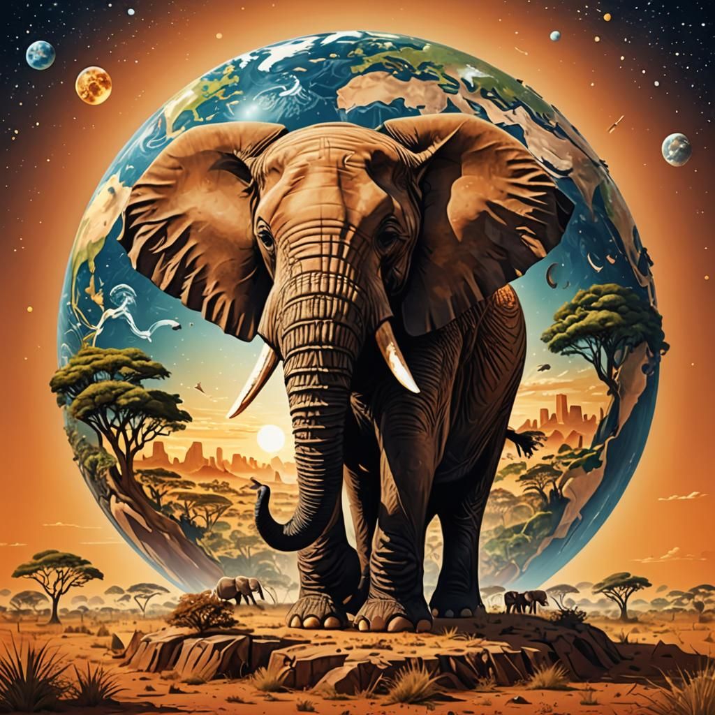 One Earth 🌍  by @Plats