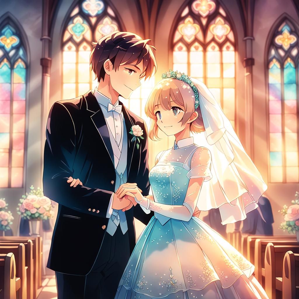 A happy wedding!