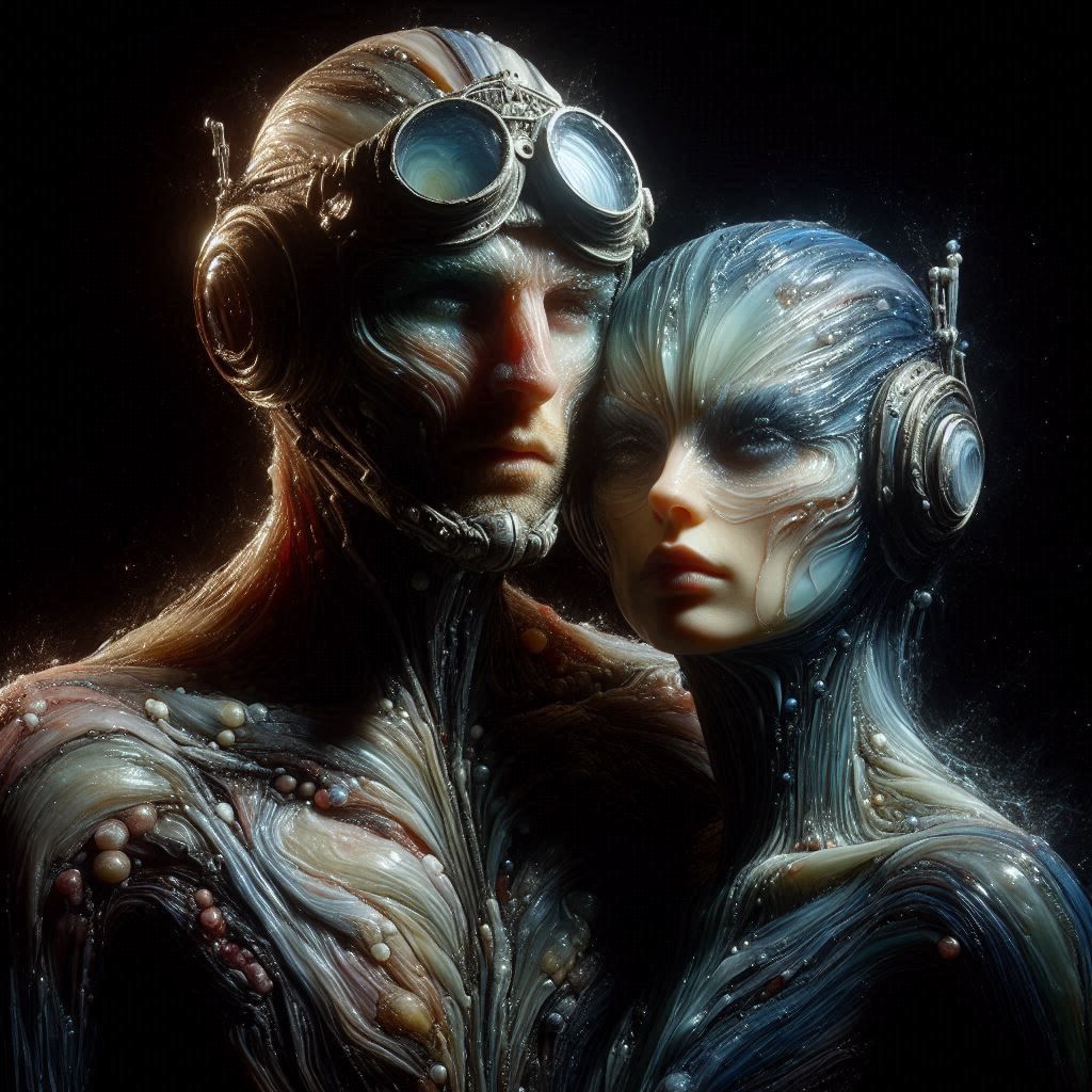 Both of them facing their world