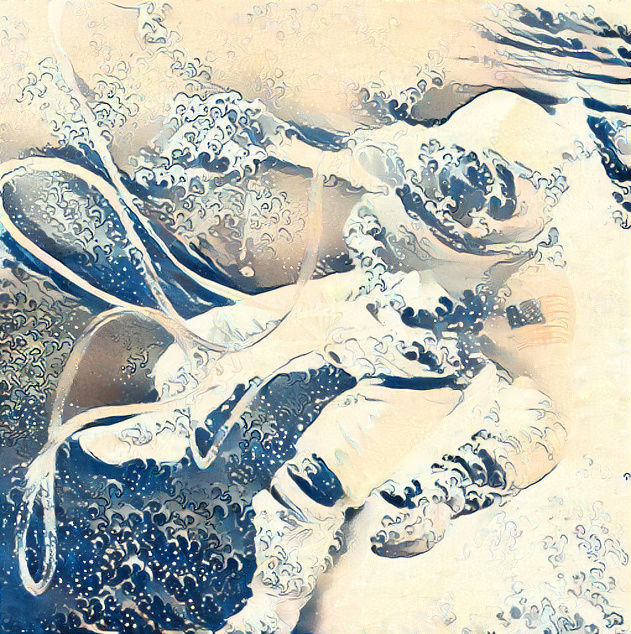 astronaut in the ocean
