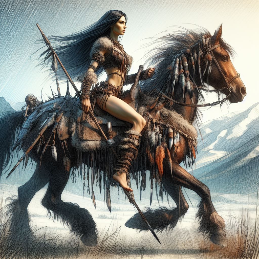 D3 Hunting on Horseback Series