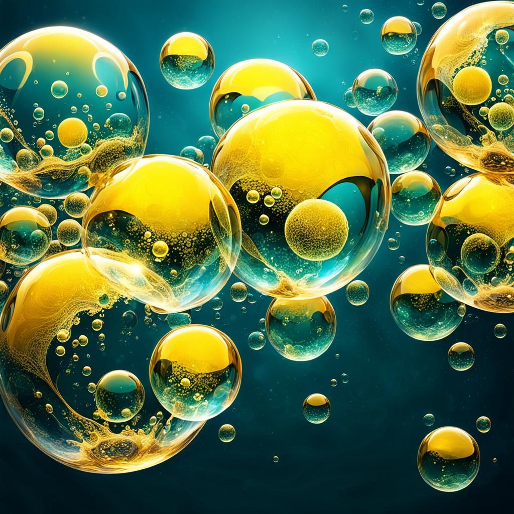 Yellow bubbles